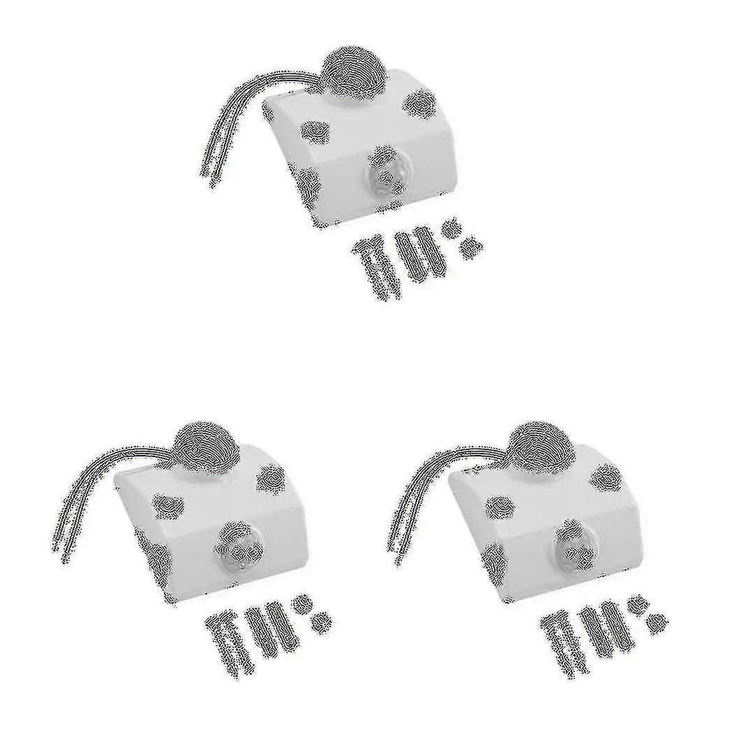 3x Base Socket Ir Lamp Bulb Movement Detector