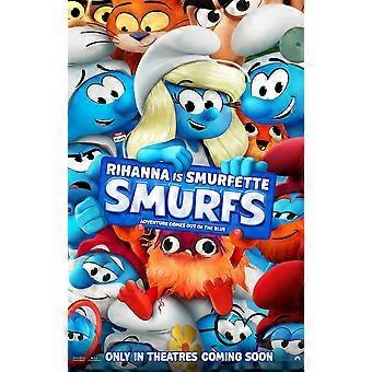 2025 Promo Film Jigsaw Puzzle SmurfsRihanna Smurfette Gift Kids FOO118