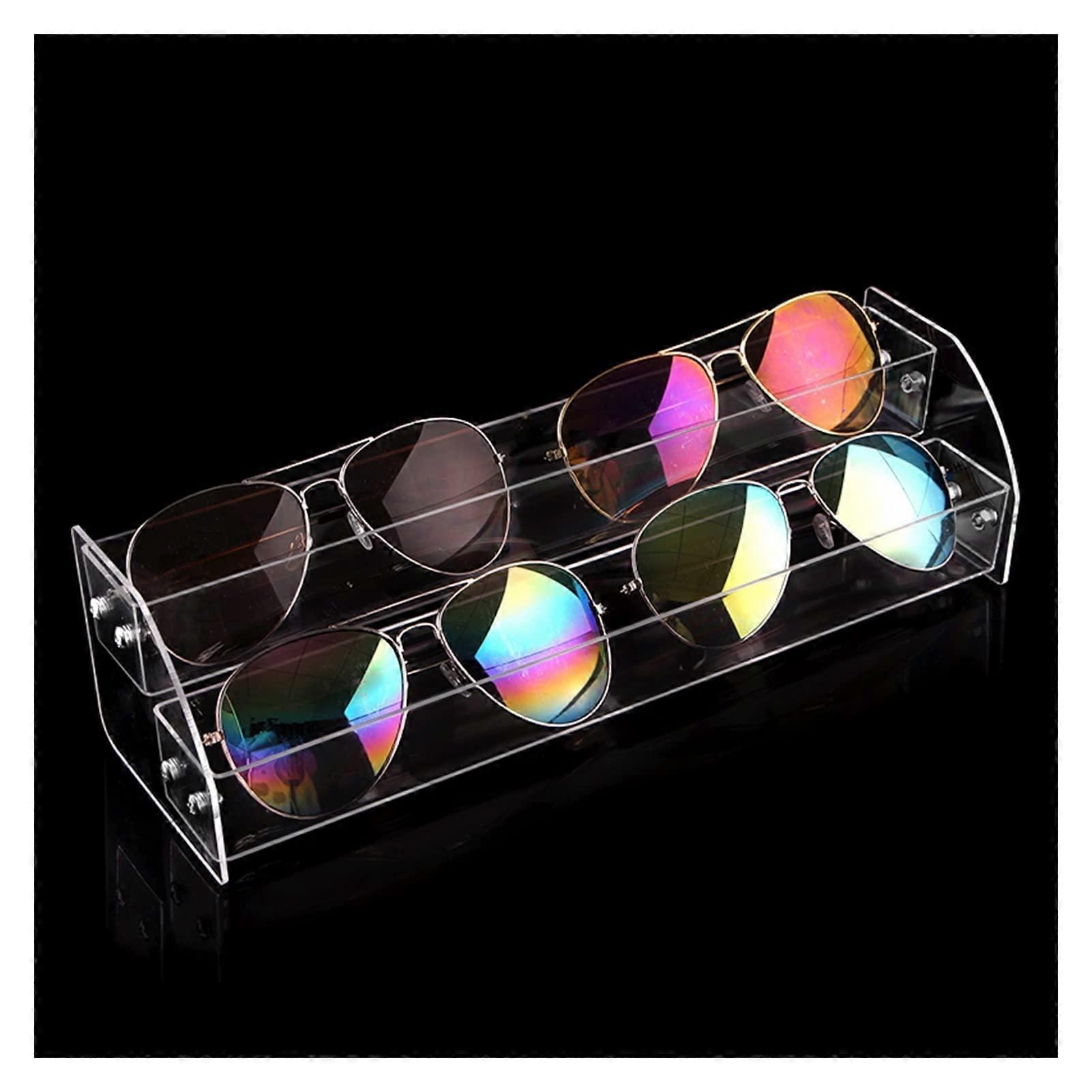 Eyeglass Stand Size 1 Detachable Multi-Layer Transparent Acrylic