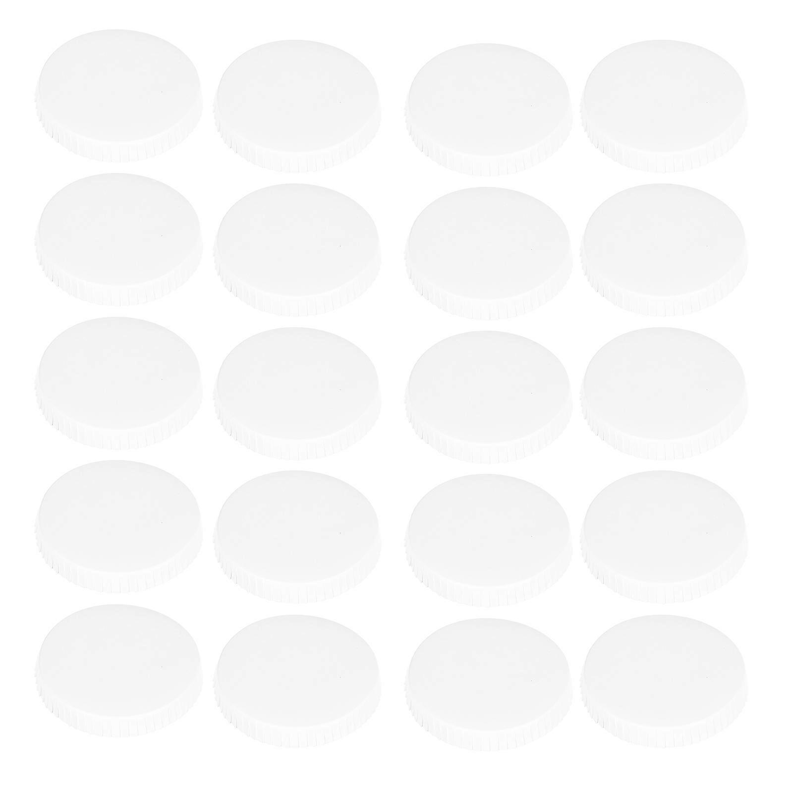 One-Time Disposable Cup Covers Paper Lids compatible with 100Pcs White Cups