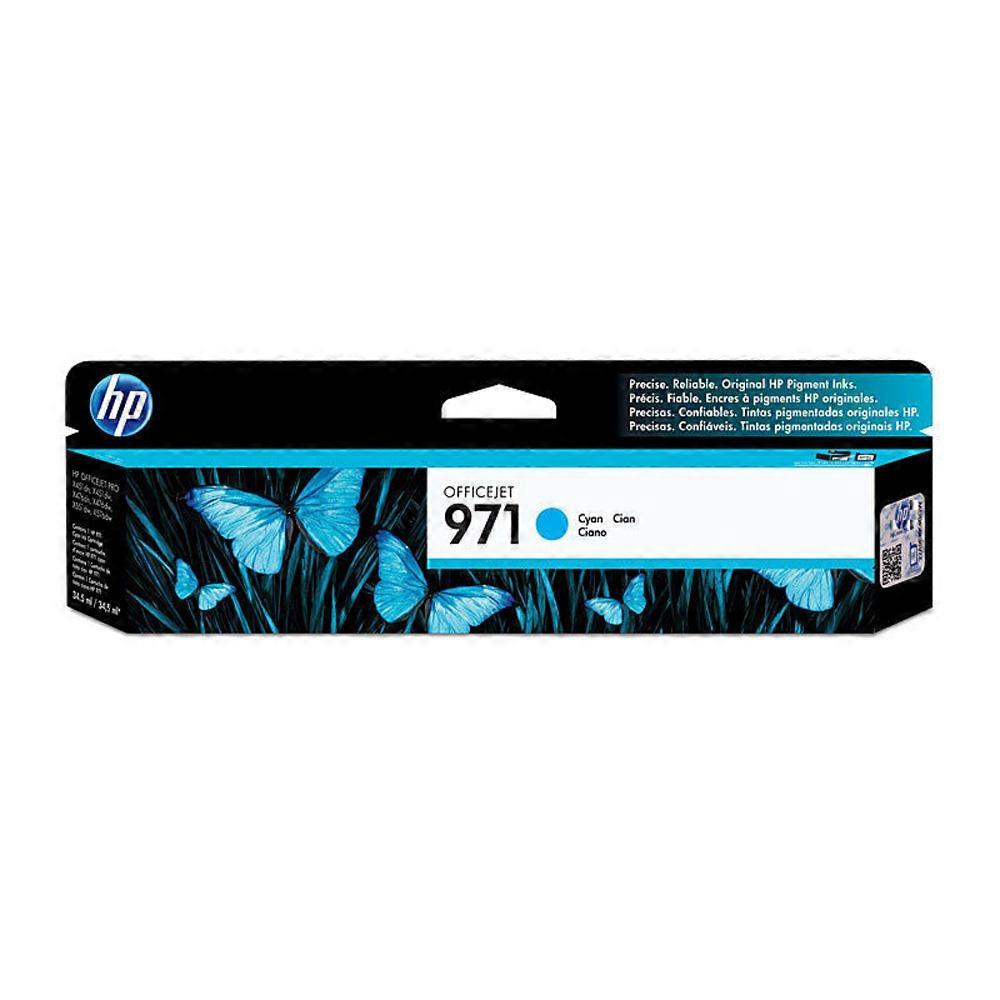 青色 HP 优质紧凑耐用可靠用户友好型 971 墨盒