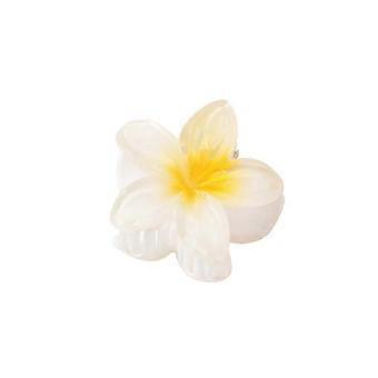 Plumeria Flower Hair Claw Clip