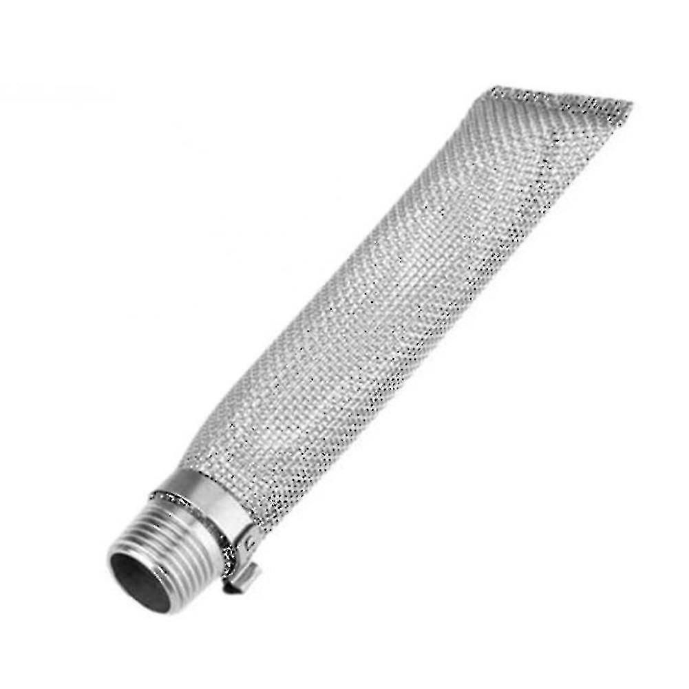 Stainless Steel Beer Filter Mesh Strainer Wine Thread Tun(1pcs, Silver)