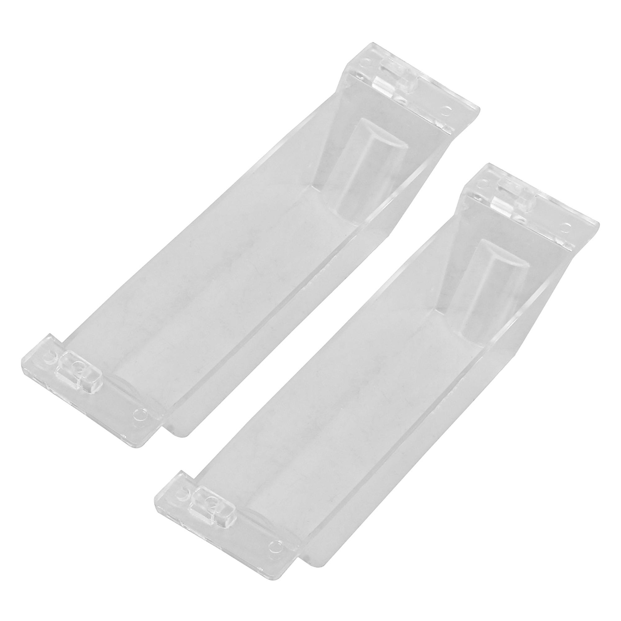 2Pcs Plastic Hood Oil Catcher Cup Replacement Rectangle 5mm Small Hook