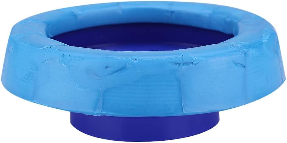 Sealing Ring Sewer Pipe Pest Control Universal Toilet Smell Proof Toilet Waste Plug and Flange Smell Proof Toilet Bowl Gasket Durable Blue