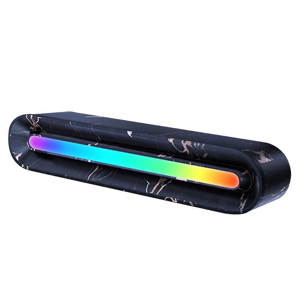 Car RGB Light Colorful Lantern Tube Sound Voice Control Ambient Atmosphere Lamp