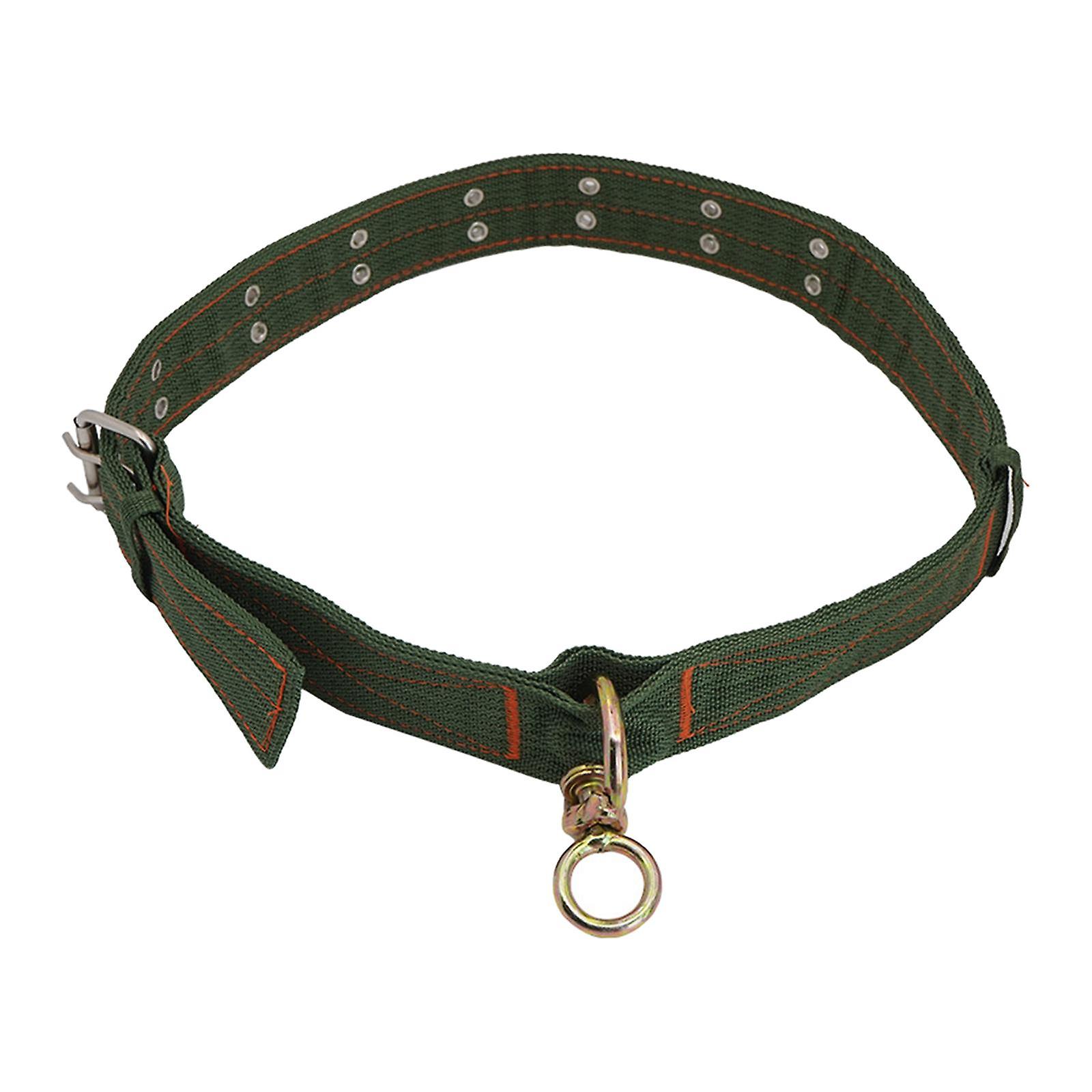 Sheep Collar 2 Rows Metal Buckle Chain Sheep Neck Strap for Camel Sheep Animals 1.3m