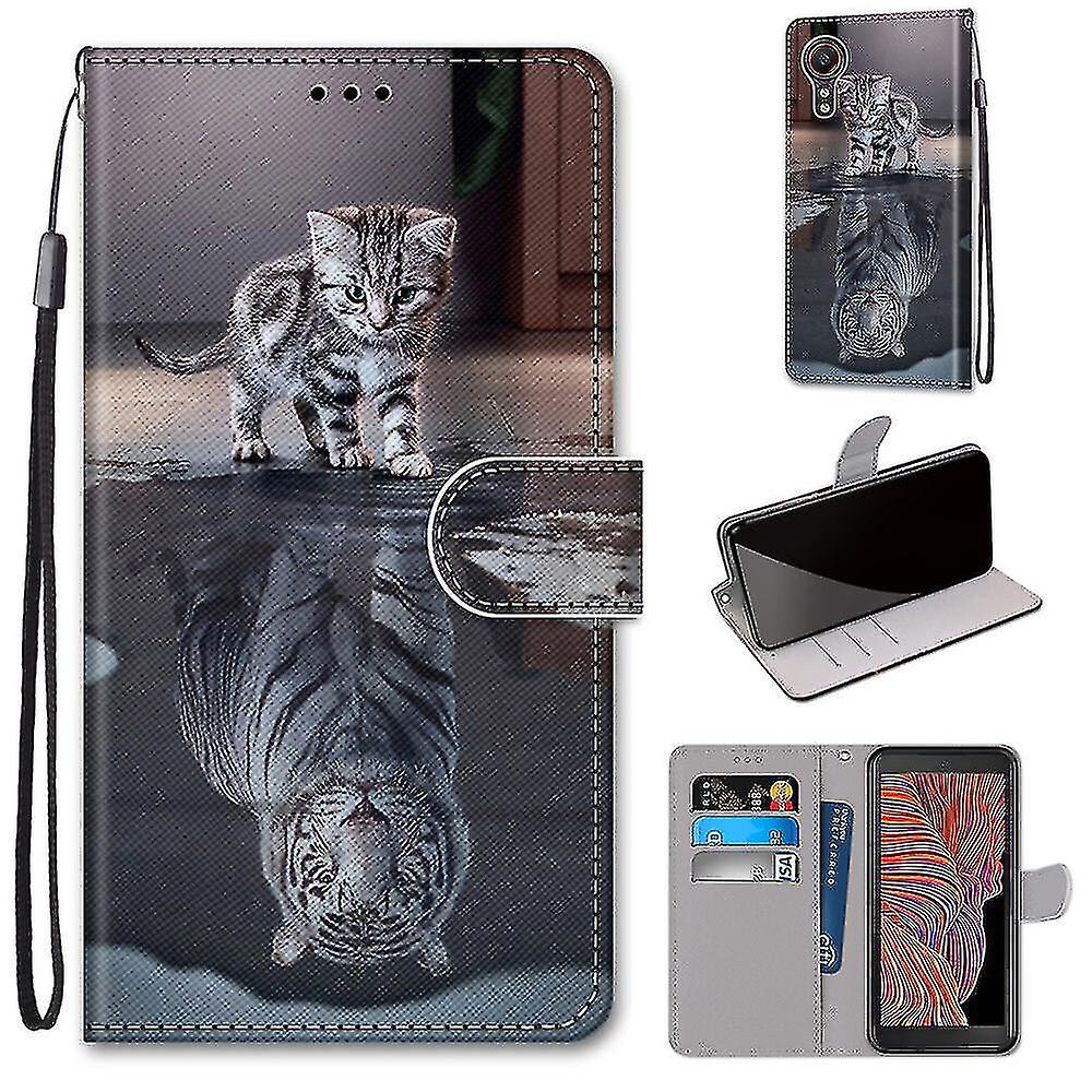Compatible With Samsung Galaxy Xcover 5 Cat Becomes Tiger Mobile Case