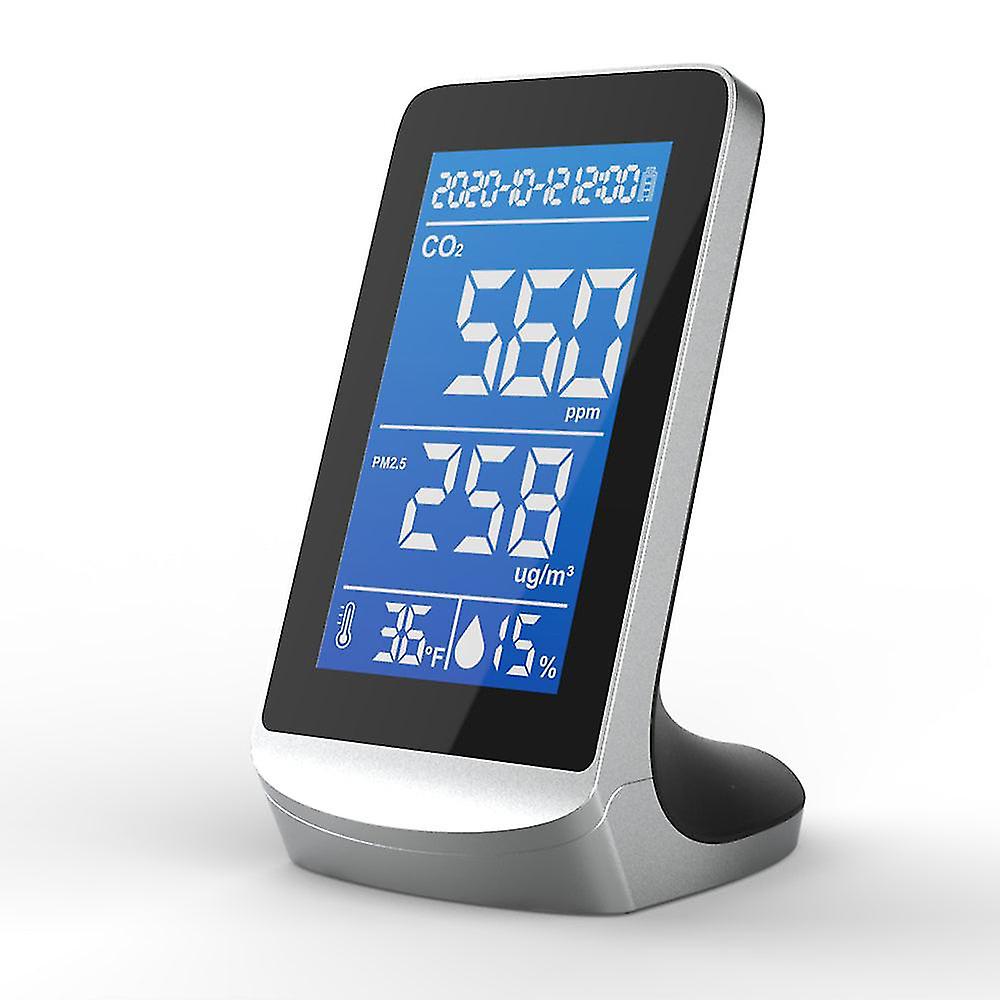 Dm72d Portable Air Quality Analyzer Digital Screen Co2 Pm2.5 Temperature Humidity Detector Monitor Infrared Ndir Detector