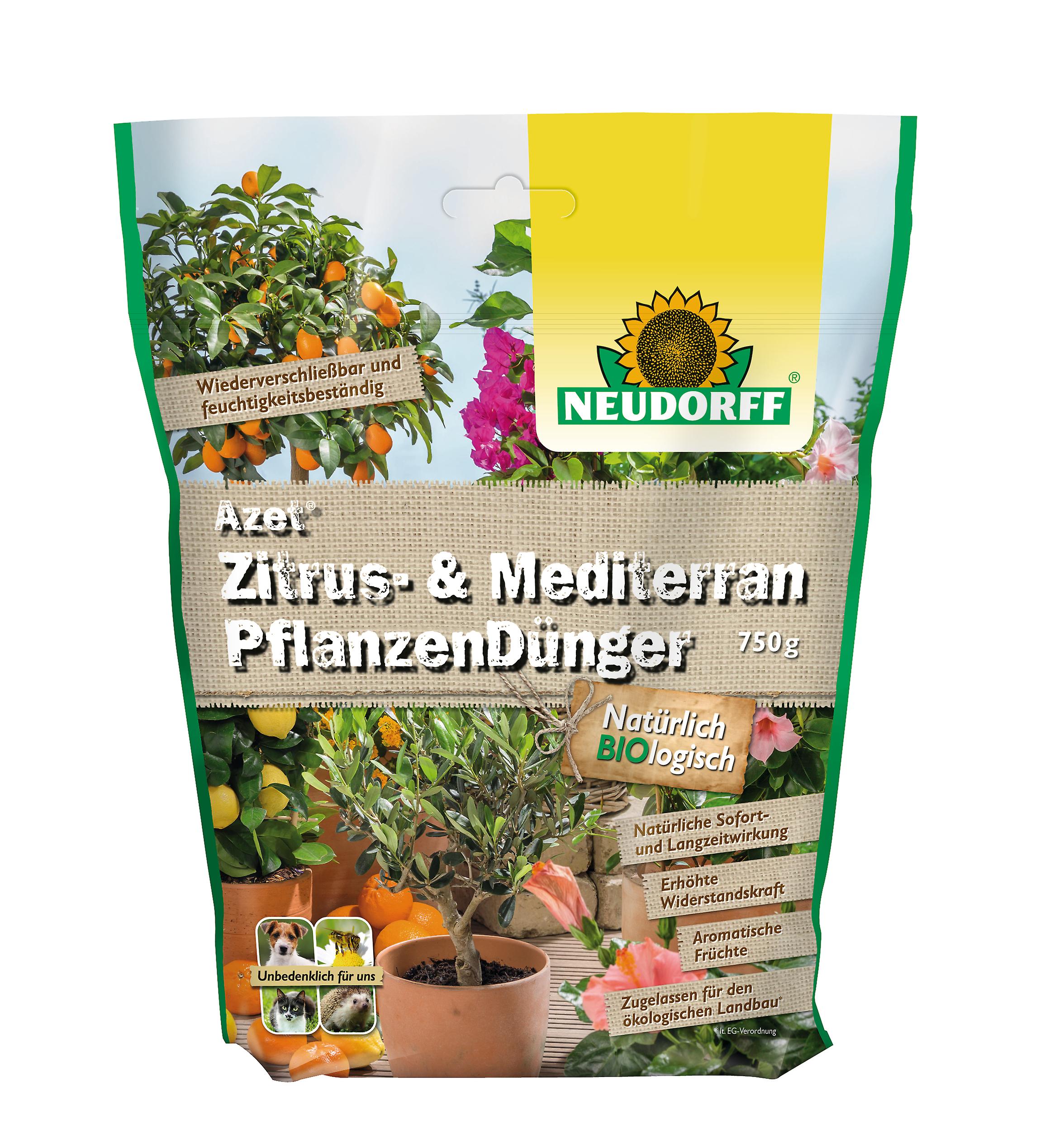 NEUDORFF Azet® 柑橘和地中海植物肥料,750 克