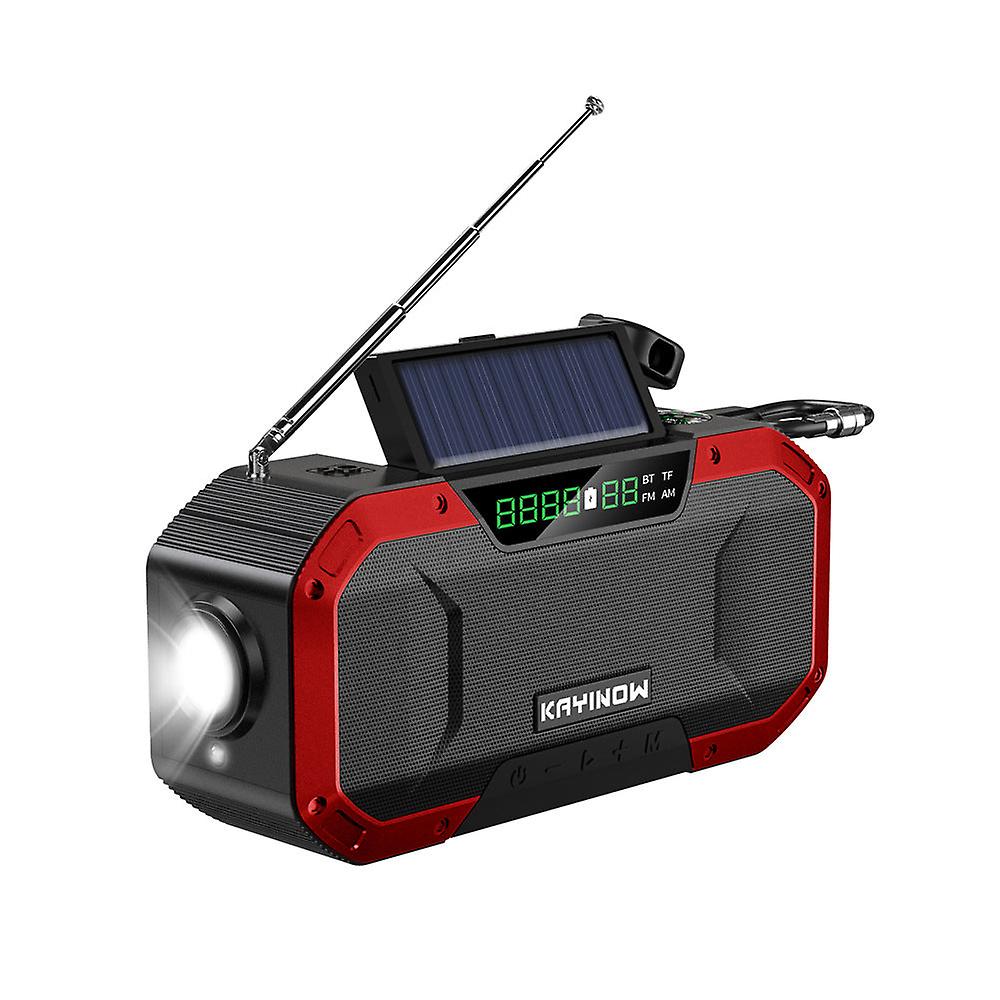 Radio Emergency Multifunctional Hand-cranked Power Generation Outdoor Disaster Prevention Radio Factory Wholesale Solar Radio