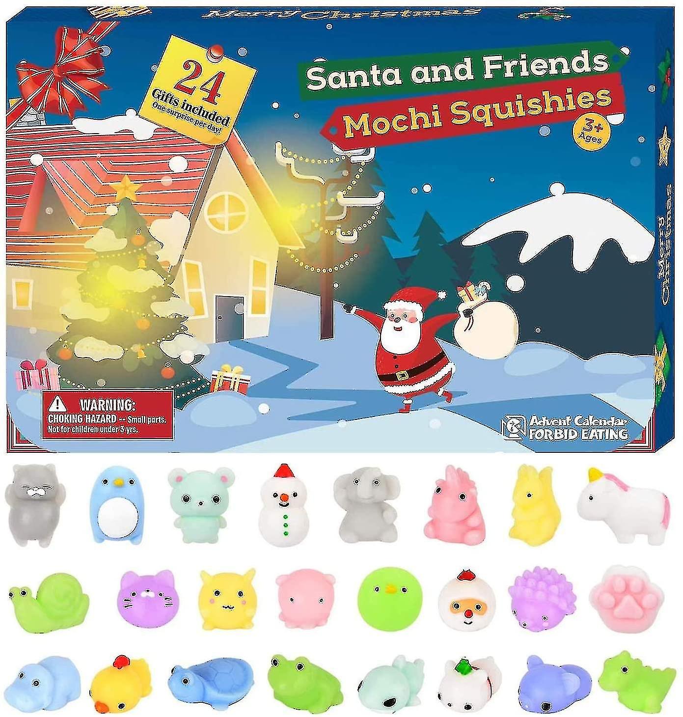 Christmas GiftAdvent Calendar, 24 Pcs Advent Calendar Bags For Filling_om