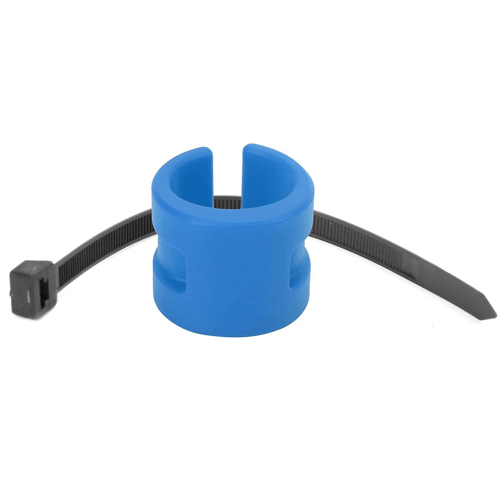 Bicycle Chainstay Protector Rubber Chain Guard Ring Bike Frame Front Fork Protector CoverBlue