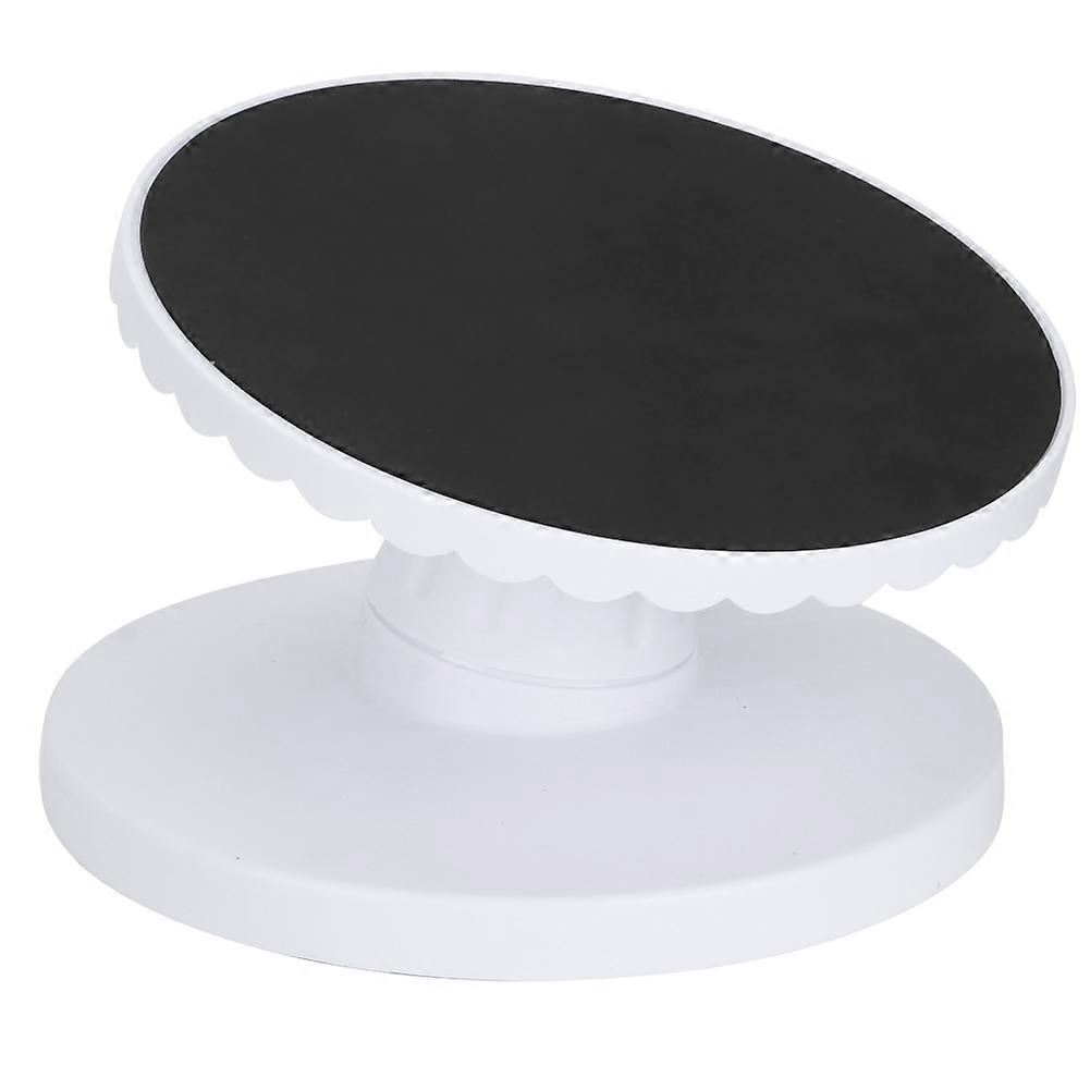 Adjustable NonSlip Rotating Cake Stand DIY Decorating Turntable Kitchen Baking Utensils(23x14cm )
