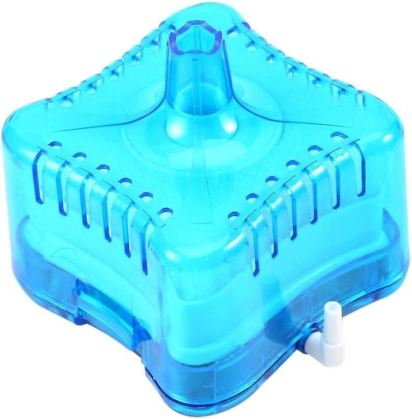 Mini Aquarium Filter, Aquatics Mini Bubble Filter Blue Aquarium Mini Filter Goldfish Bowl Beta Fish