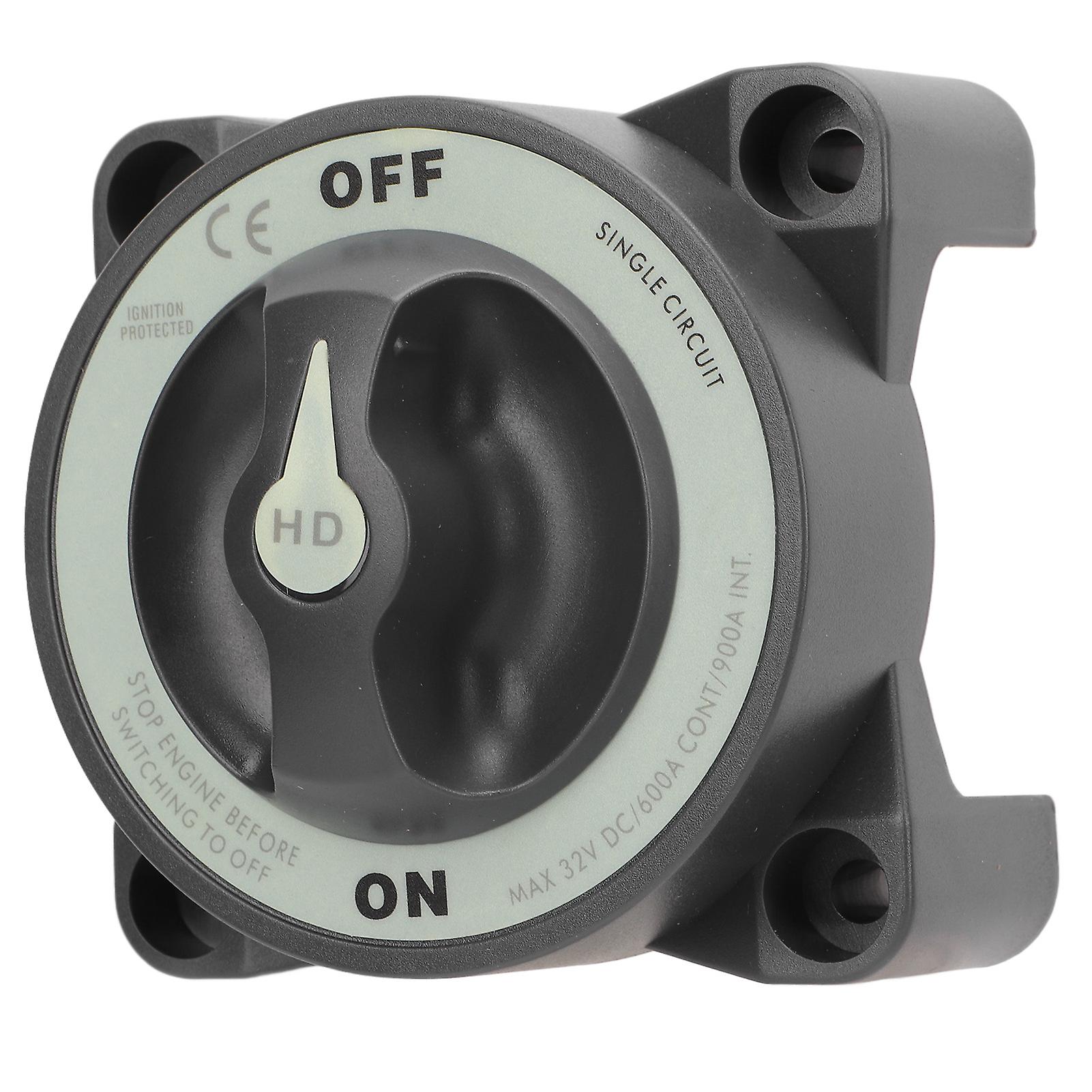 600A Master Battery Power Cut Disconnect Switch Isolator Single Circuit ...