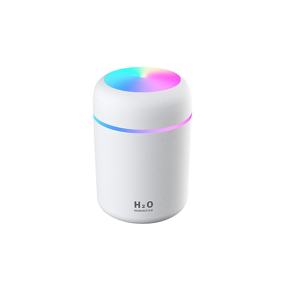 Mini - portable humidifier, 300ml, USB, 2 mist modes, white