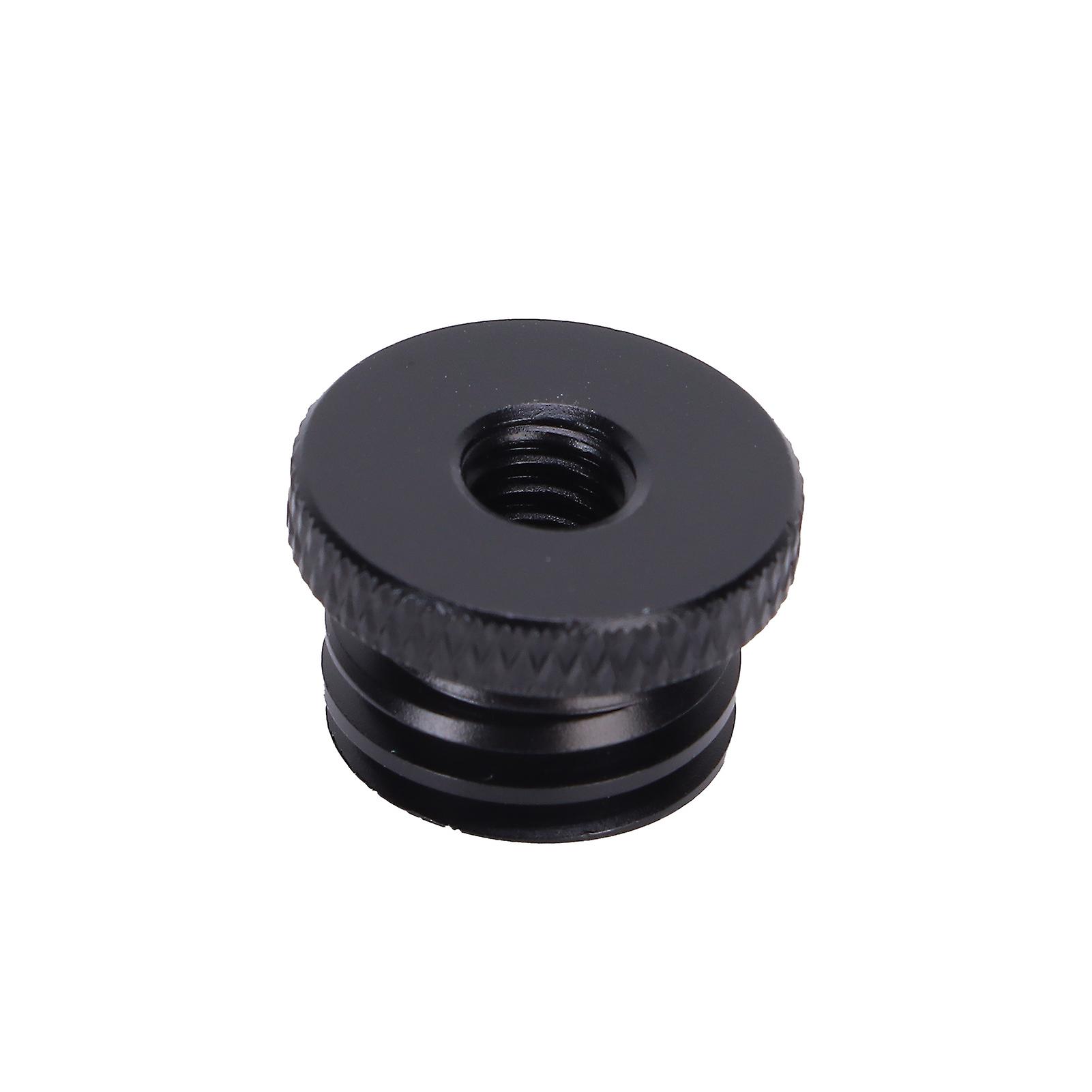 Microphone Stand Adapter, 1/4" Female Thread to 5/8" Male Thread for Camera Monitor