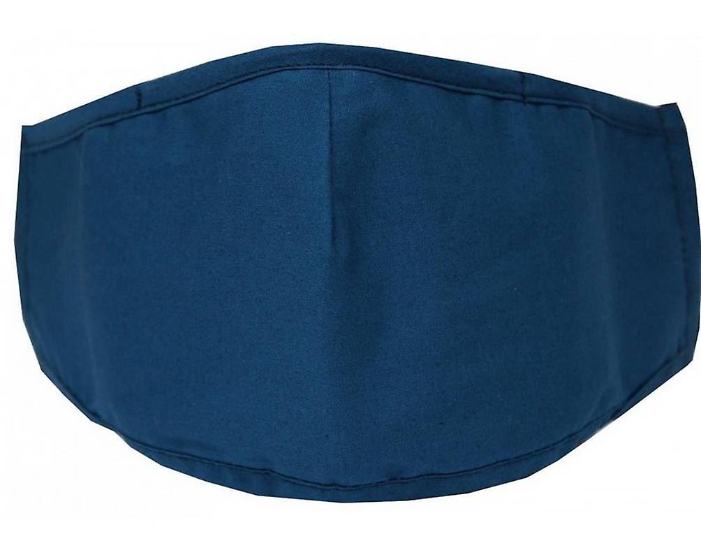 David Van Hagen Plain Reusable Face Mask - Blue