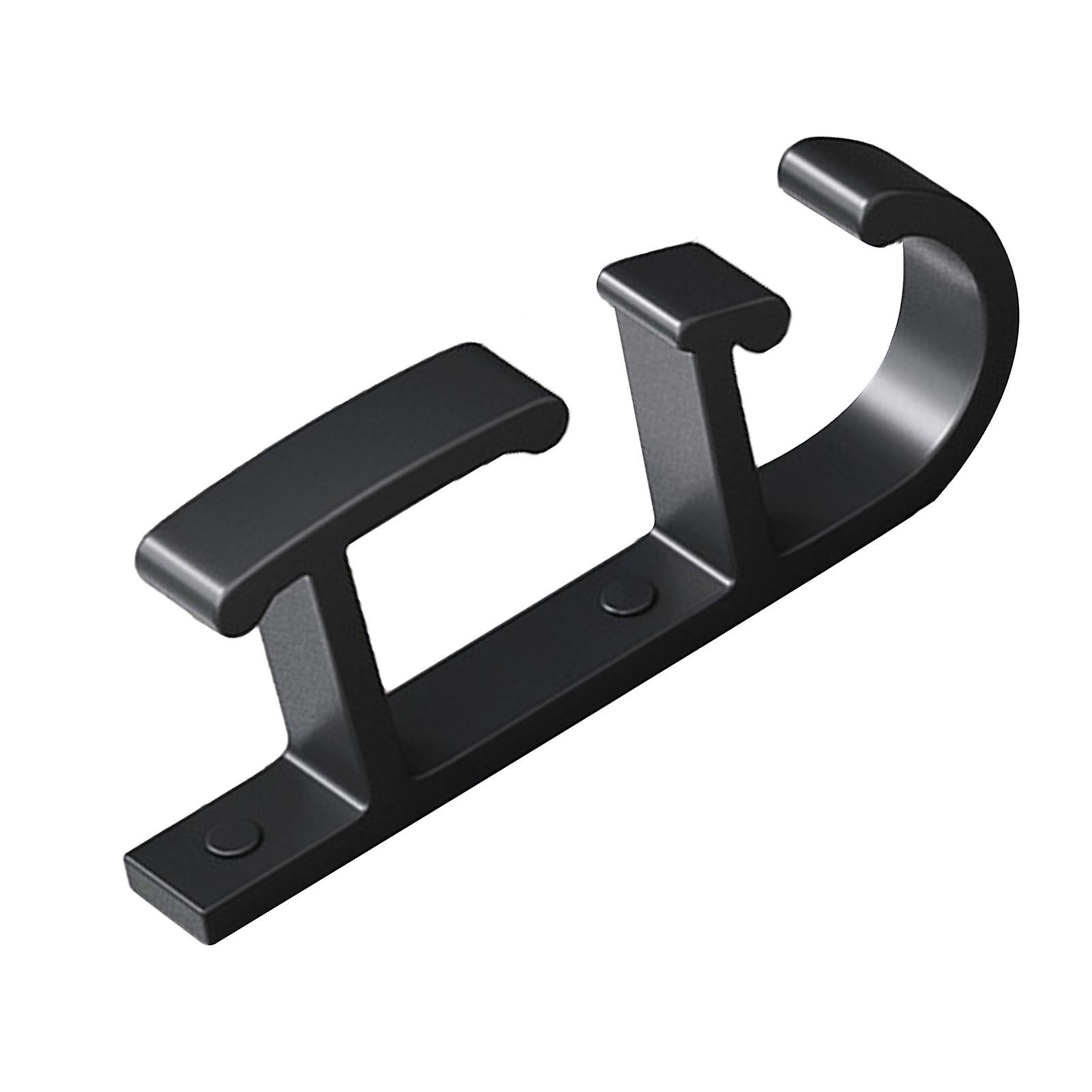 Wall Mounted Black Washbasin Hook Rack, No Punching, 100g