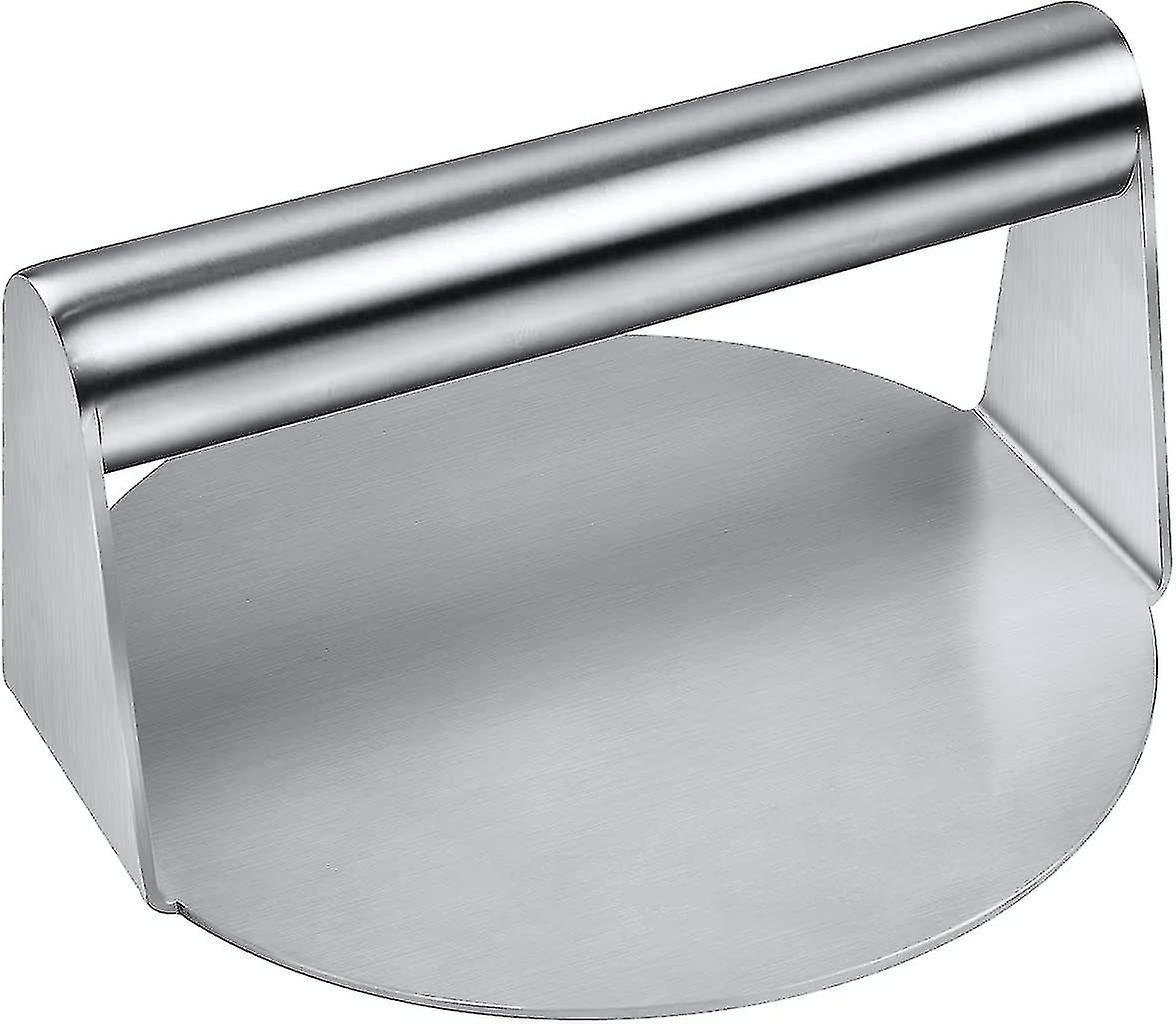 Rustfritt stål Burger Trykk Round Smash Burger Pr