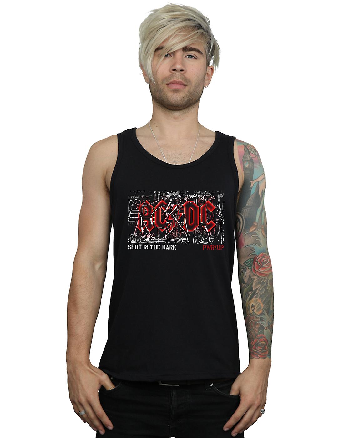 AC/DC Men's PWR UP Cable Logo Vest