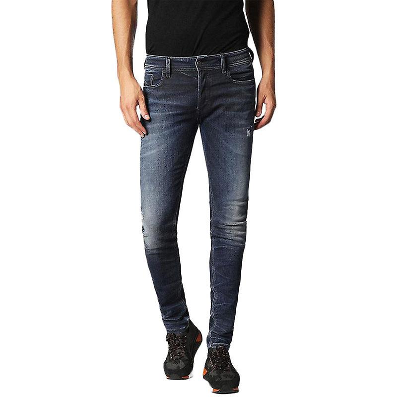 Diesel Sleenkar 084jm Mens Denim Jeans Casual Stretch Slim