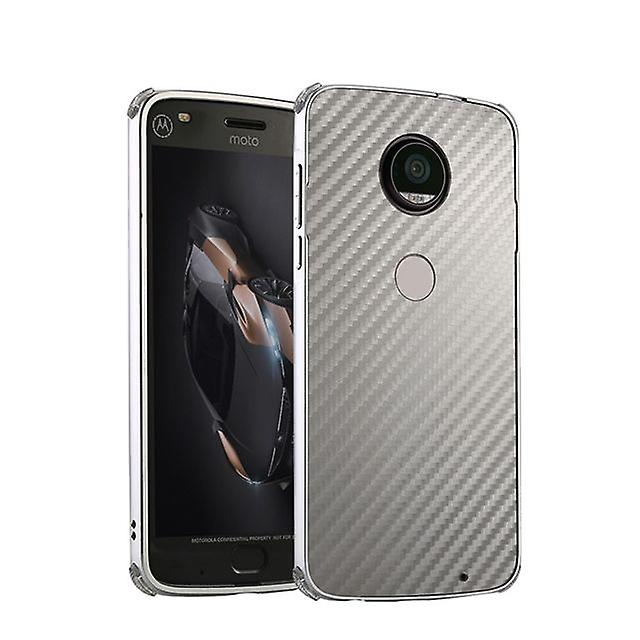 Shockproof Alloy Protective Case for Moto G5 - Silver