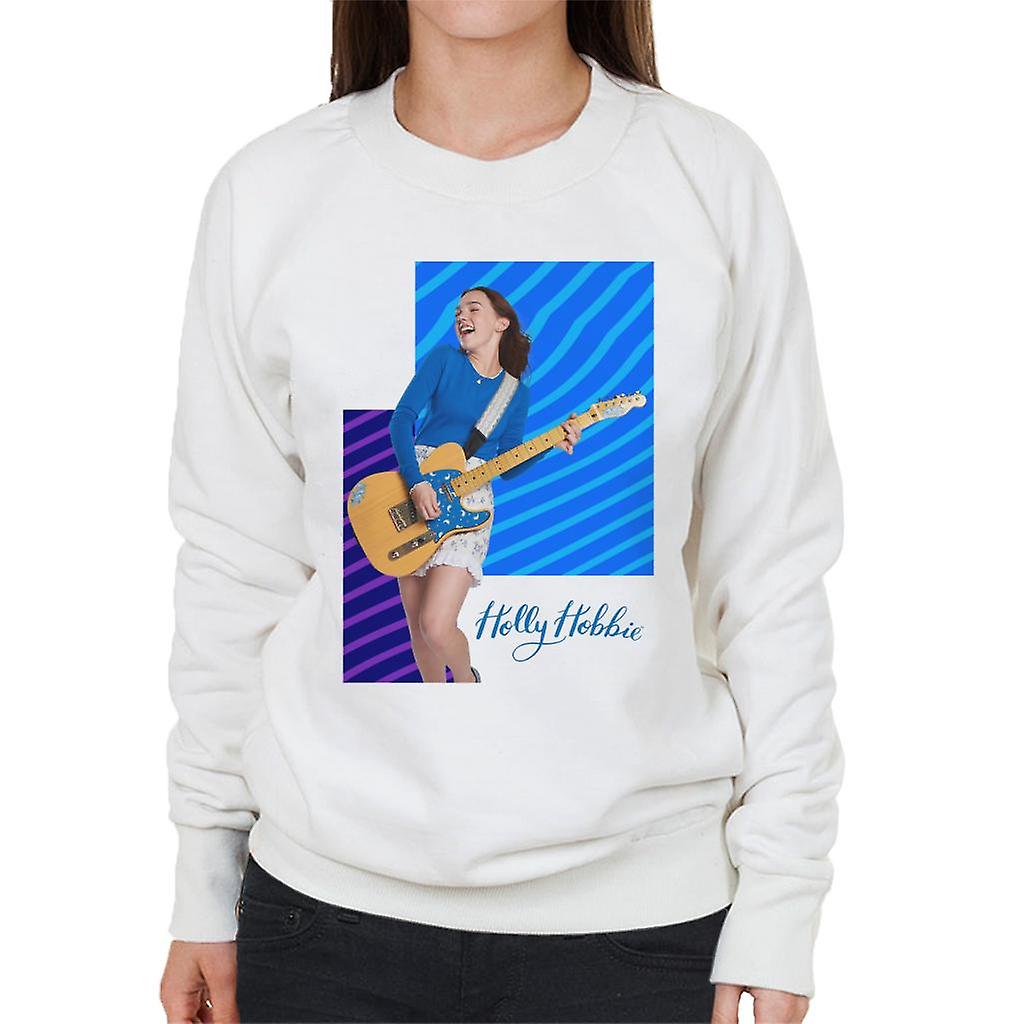 Holly Hobbie Playing Guitar Women's Sweatshirt