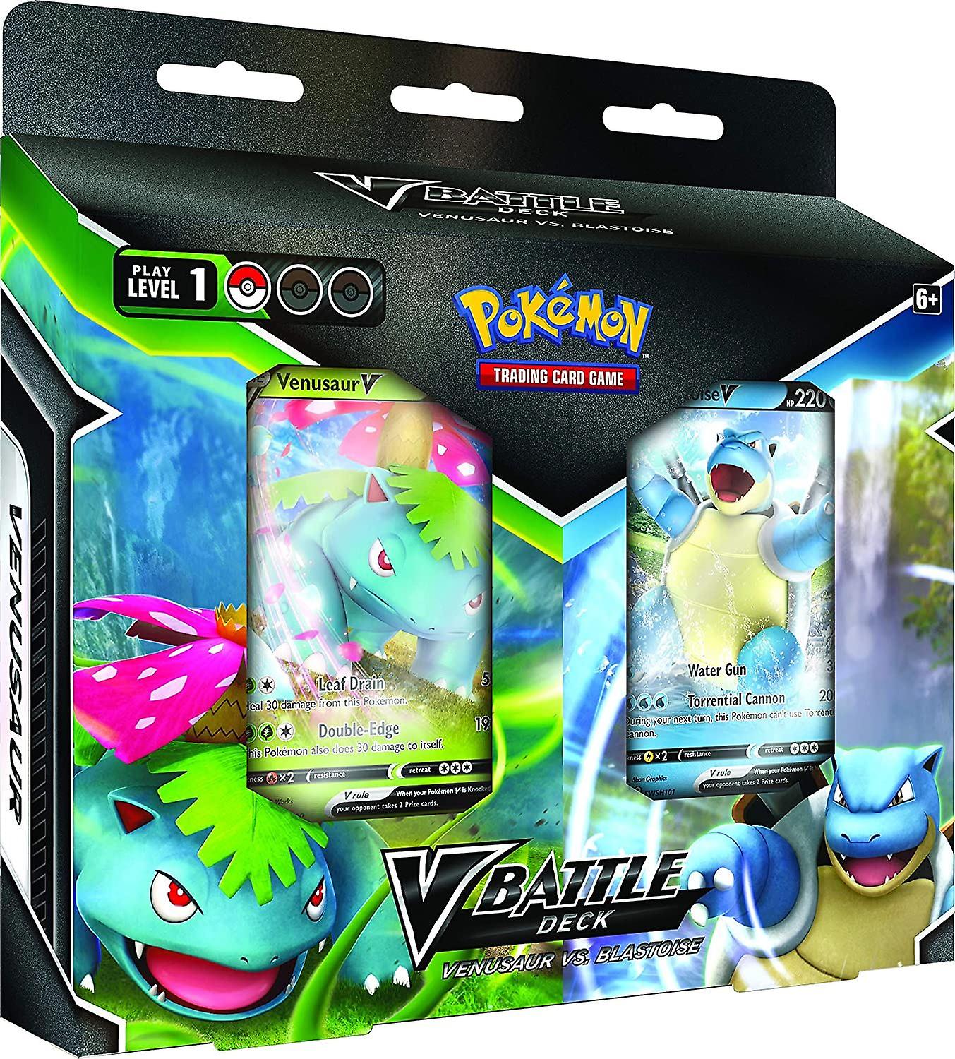 POKEMON TCG Blastoise V & Venusaur V Battle Deck Bundle