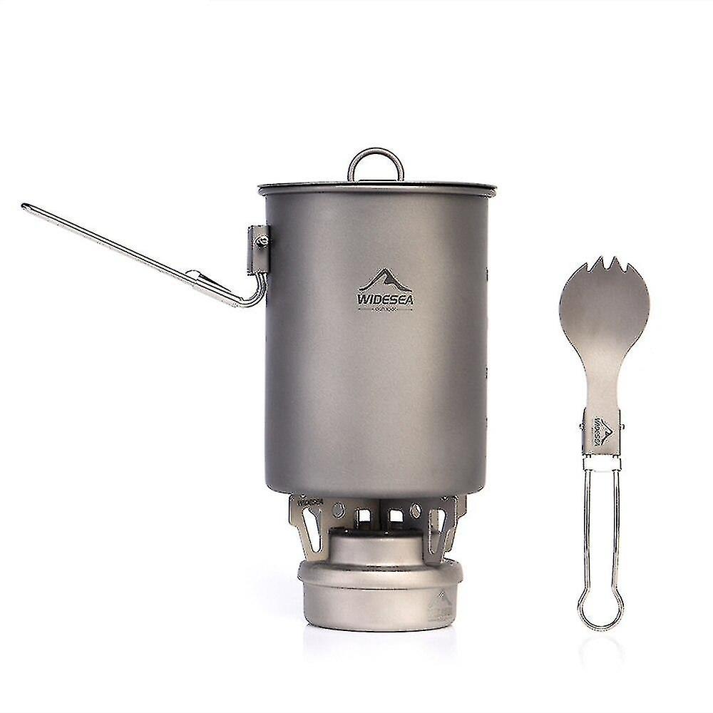 Titanium Camping Cookware Outdoor Equipment Kitchen Fork Titanium