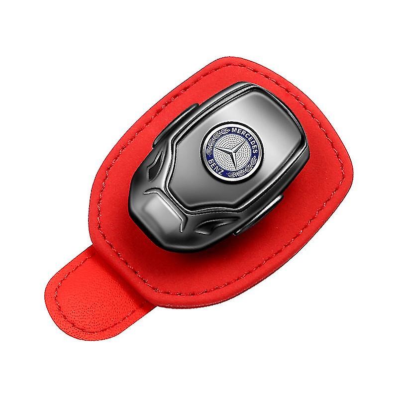 TWYGV مناسبة لحامل نظارات شمسية للسيارة بنز ، حامل نظارات جلدية ل A C E S GLK CLA GLA GLC G