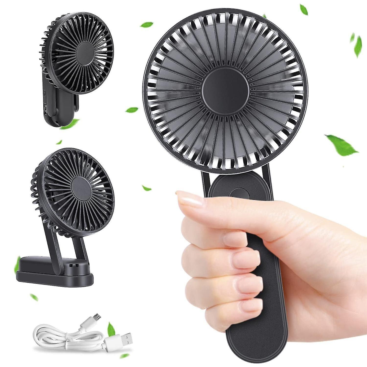 Portable Mini USB Handheld Fan (Black)