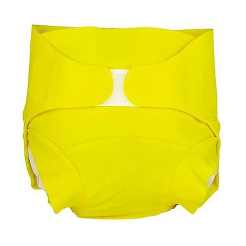 Washable diaper - Canary Yellow model - Size S (4-8 kg) 1 unit (S)