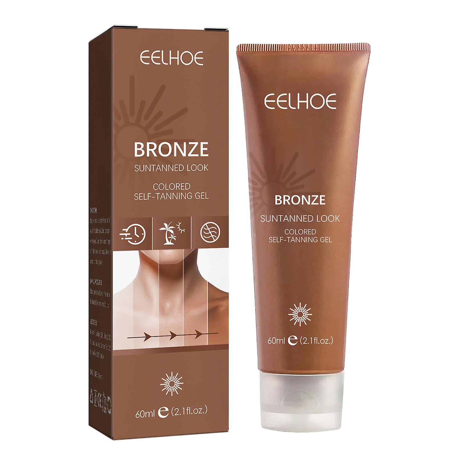 غسول تسمير بدون شمس للبشرة الشاحبة لوشن تسمير تدريجي طبيعي للشاطئ