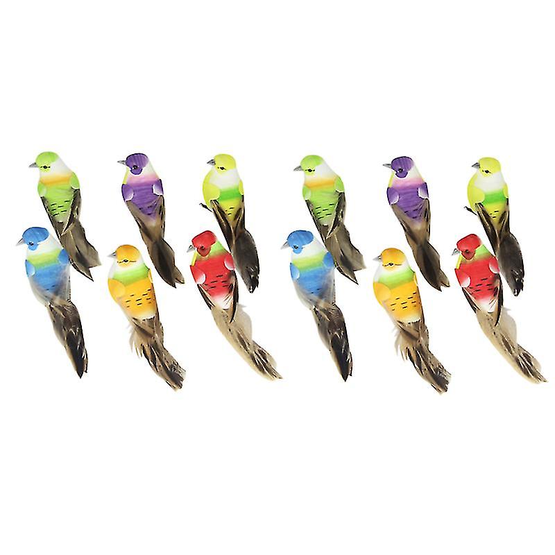 Feather And Foam Desktop Crafts For Decoration Use