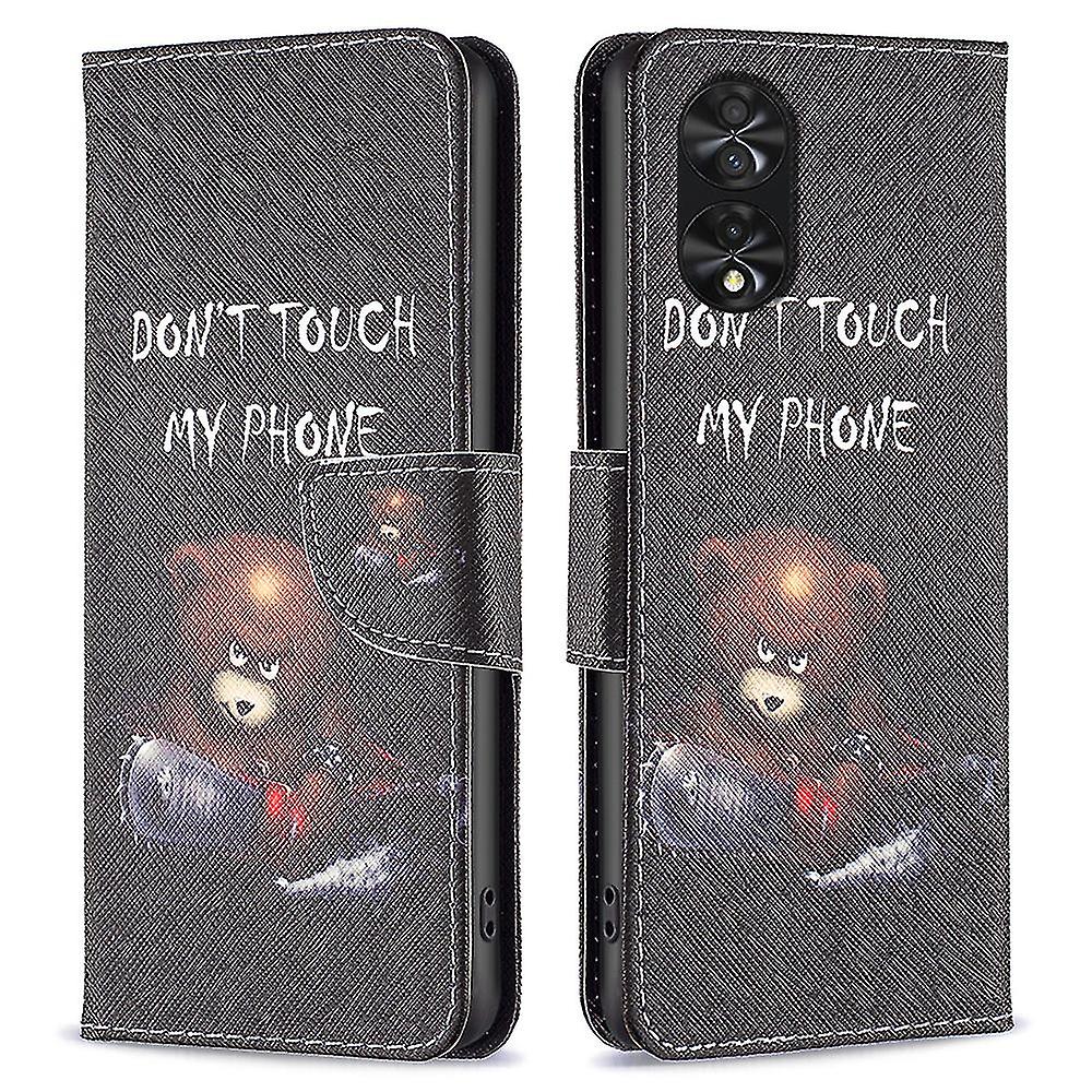 For TCL 40 NxtPaper Case Wallet Stand Pattern Printing PU Leather Flip Cover