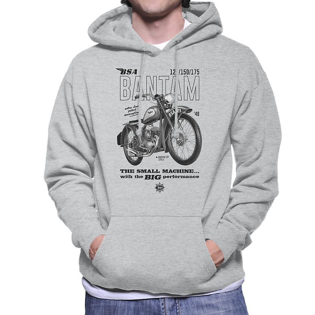 BSA Bantam Small Machine Big Performance Men's Hooded Sweatshirt