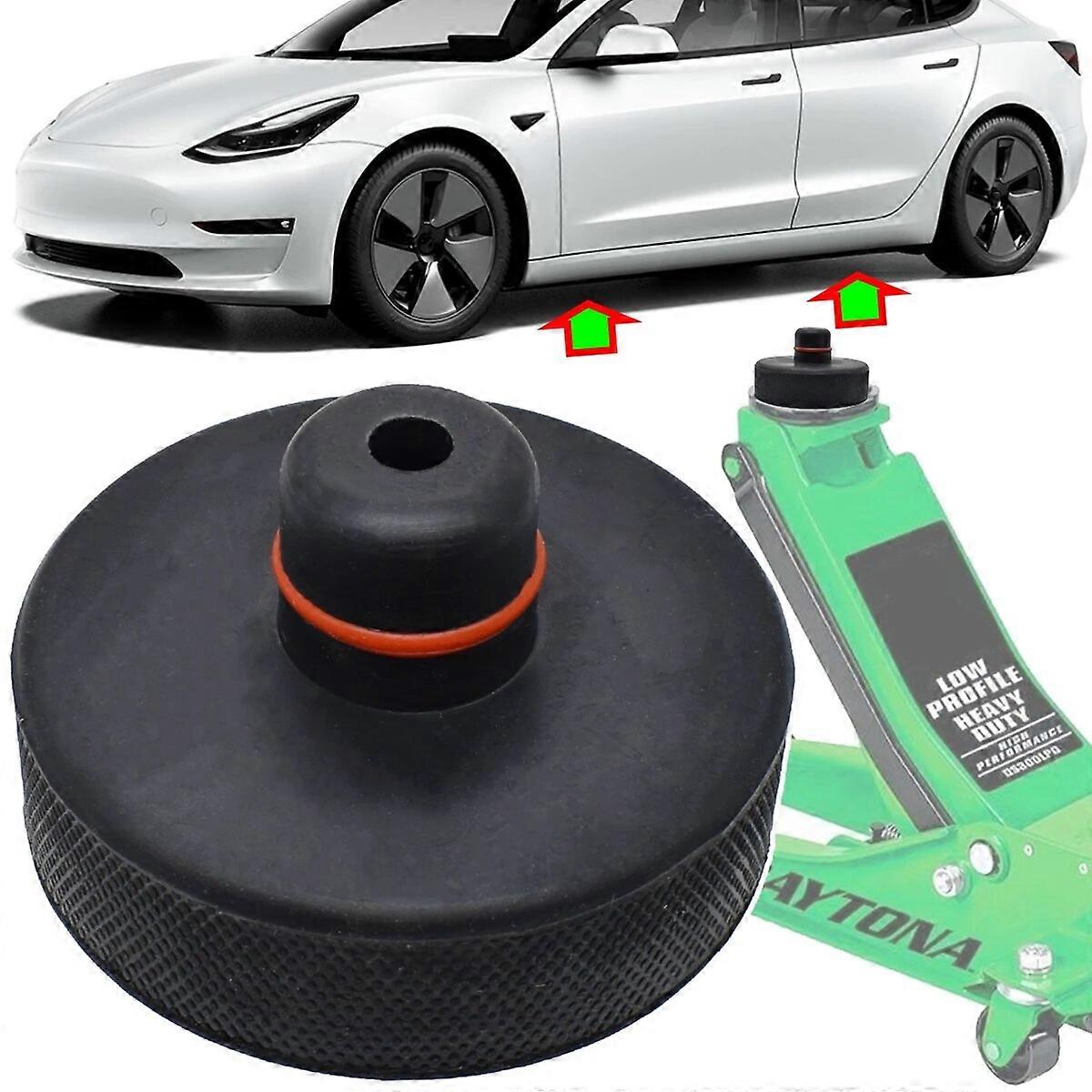 Jack Lift Pad for Tesla Model 3 S X Y Rubber Adapter Tool Chassis Jacking Lifting Point Stand Car Accessories Protect Battery FN9U9707
