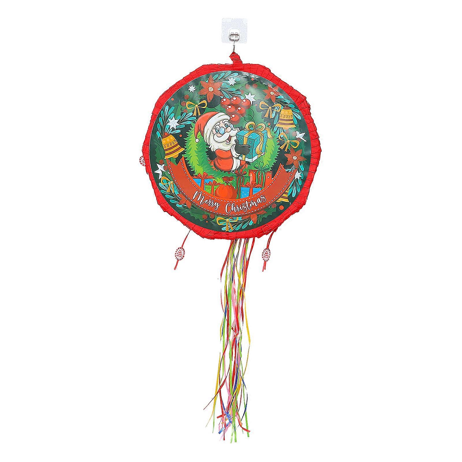 1pc χαρτί Pinata παιχνίδι Pinata ζάχαρη γεμάτη παιχνίδι fodable Χριστούγεννα κόμμα Pinata