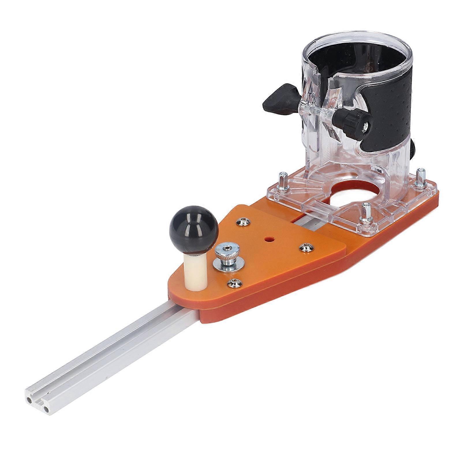 Saw Plate Rip Guide System Cutting Accessory Tool Set Kit for Slotting Chamfering