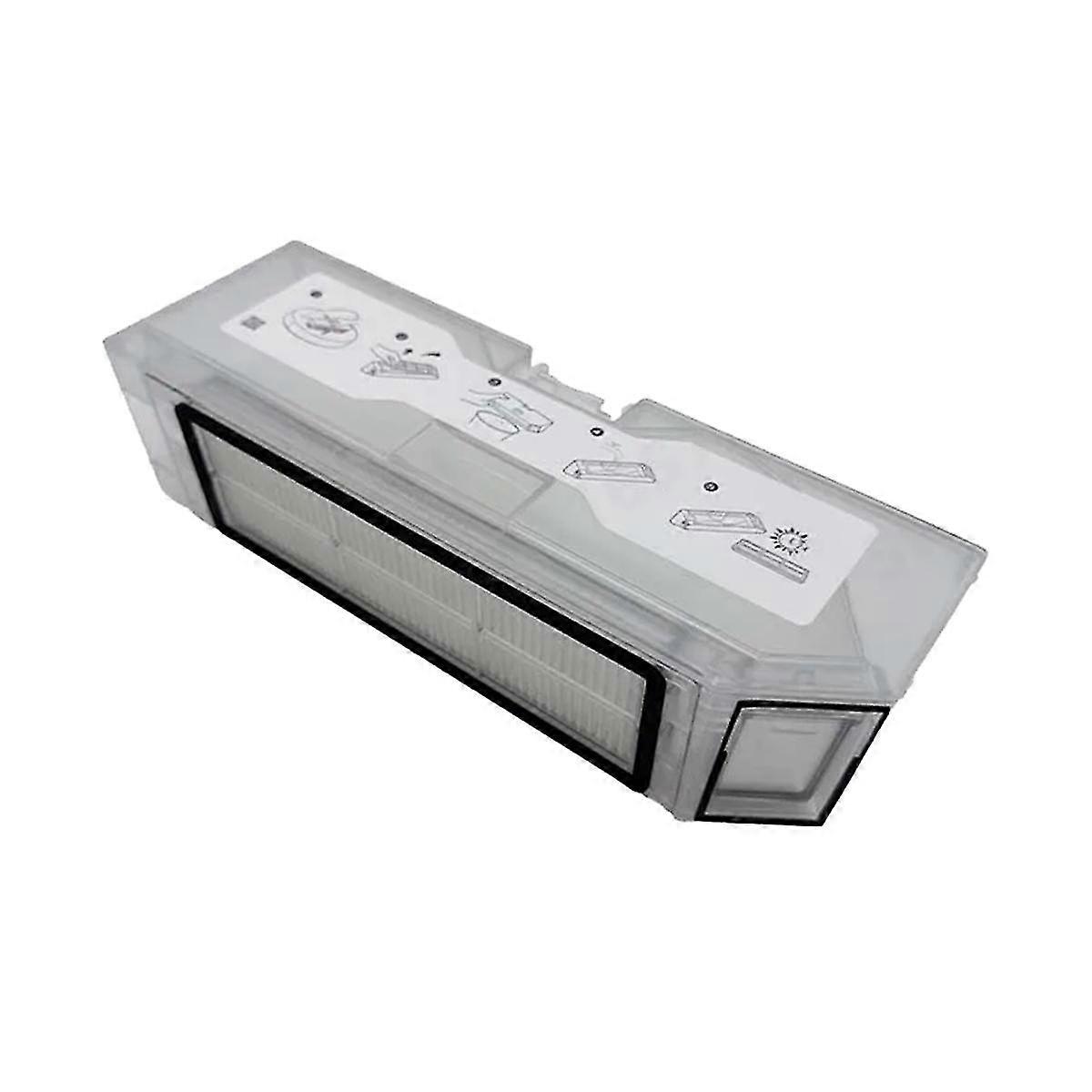 For Q P10 Dust Box Replacement Spare Parts Robot Vacuum Cleaner Dustbin Box with Filter Accessroies