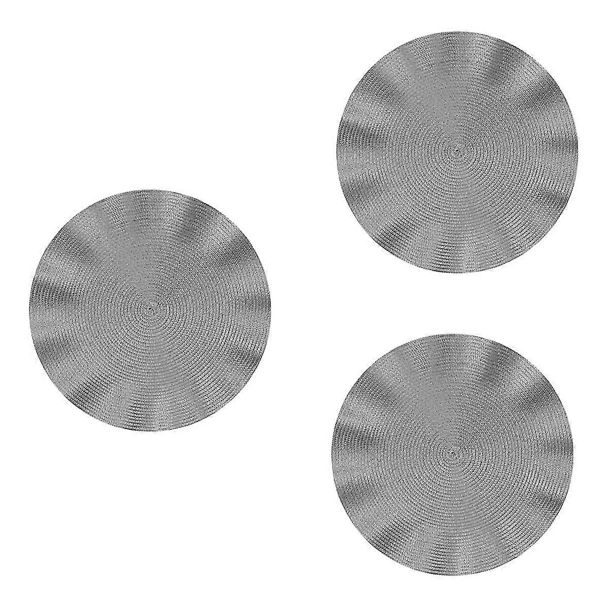Wave Round Placemat, Round Anti-Scalding Mat, Dining Table Insulation Western-Style Placemat, Kitch