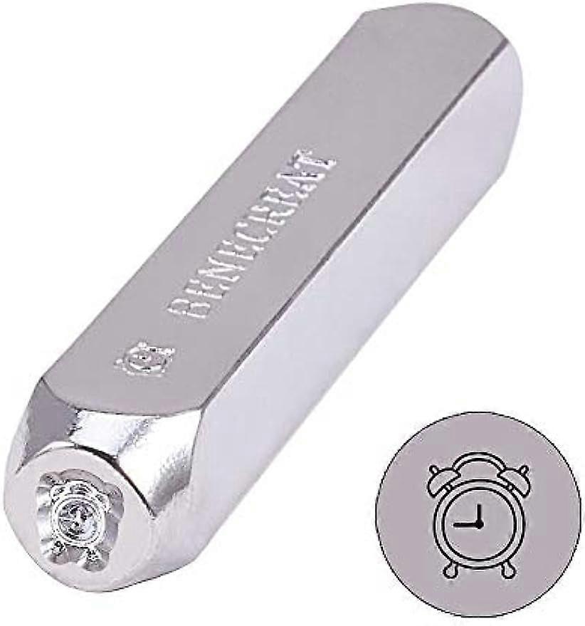 6 مم 1/4 "المنبه تصميم الطوابع المعدنية لكمة ختم أداة ختم - أدوات الصلب الكربوني المطلي بالكهرباء لختم / لكمة المجوهرات المعدنية الخشب الجلود