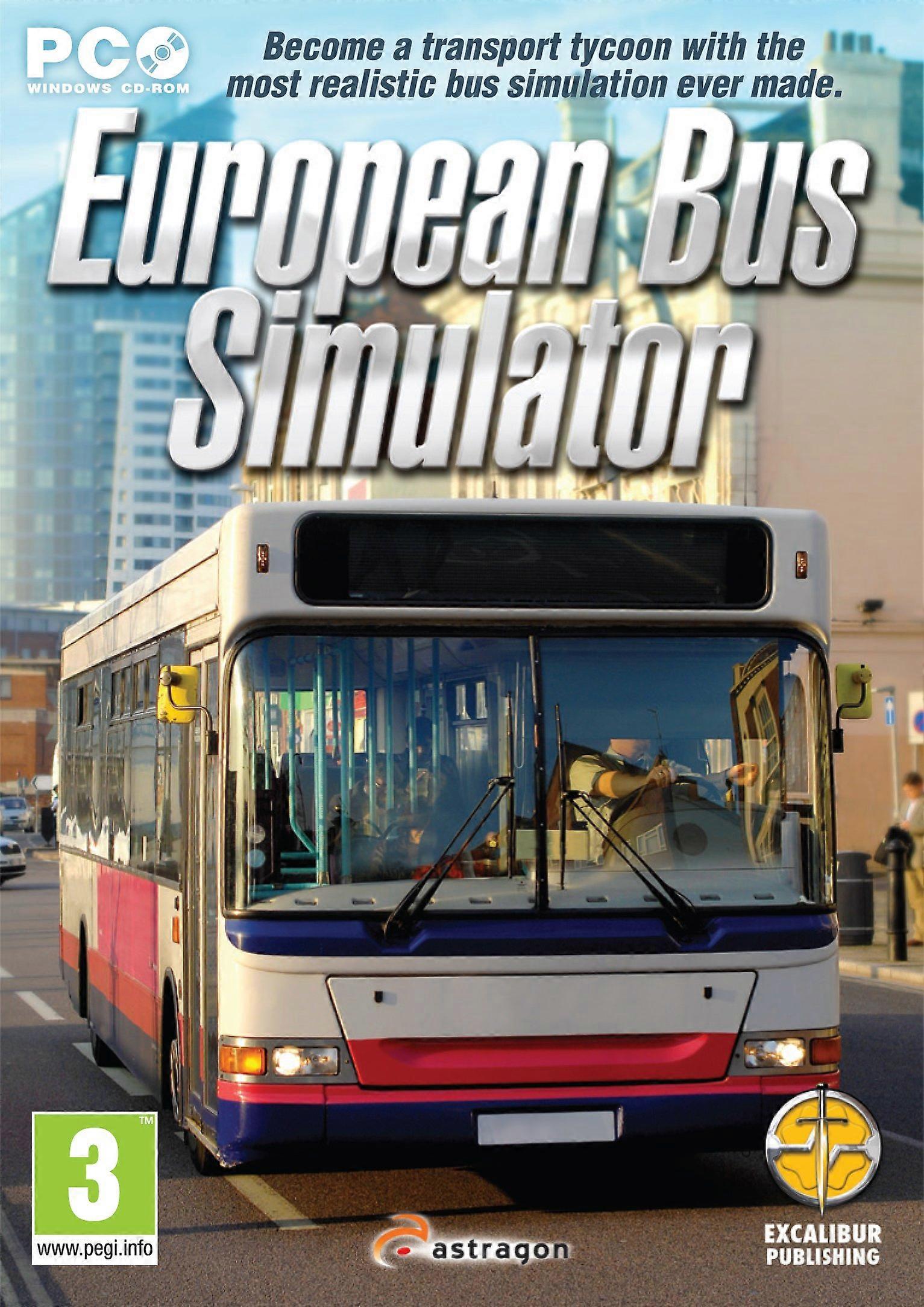 European Bus Simulator (PC CD) - New & Sealed