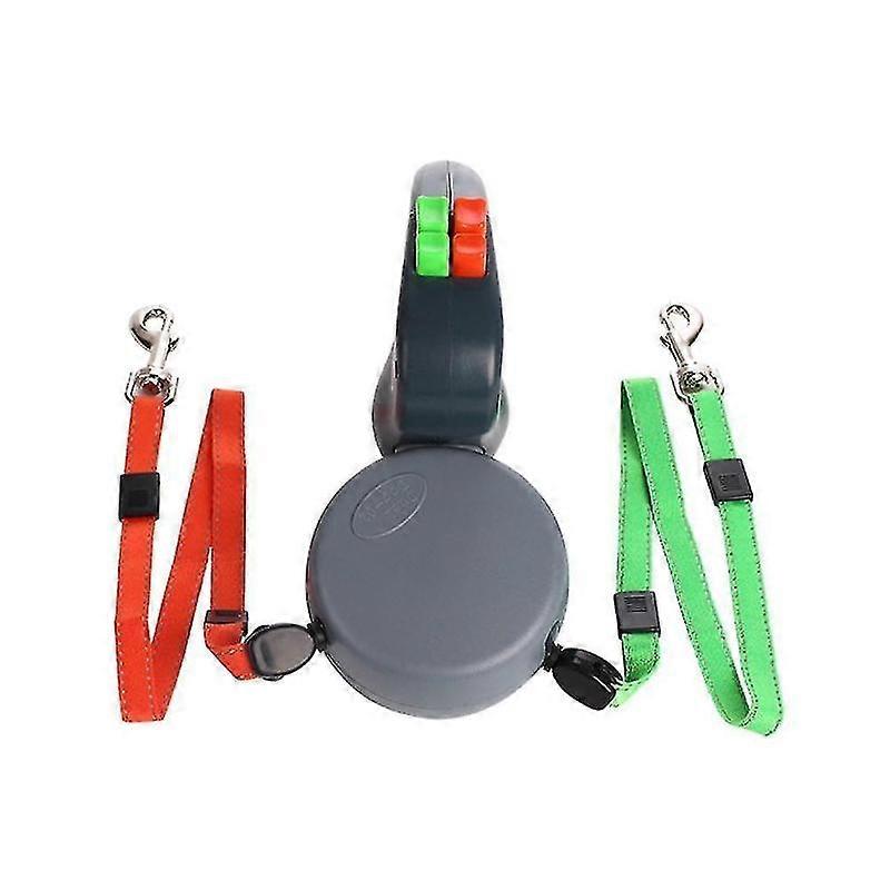 Barsinfi pol Two dog retractable leash dual retractable leash