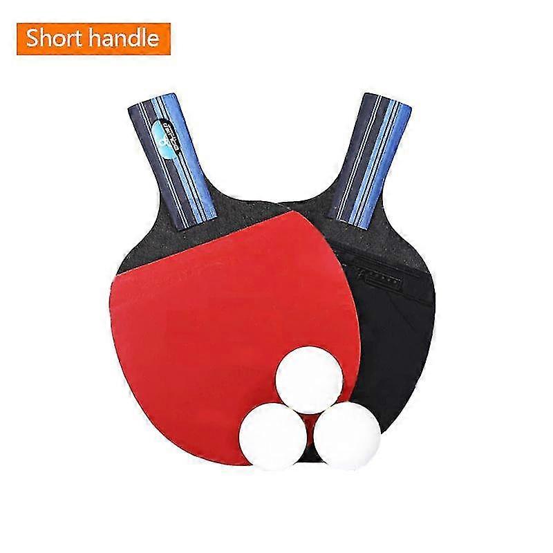 Tennis Racquets Table Tennis Racket Set Short Handle Training