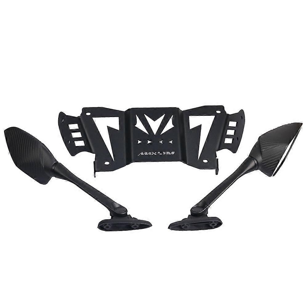 For SYM MAXSYM 400 MAXSYM400 Accessories Windshield Rearview Mirrors Fixed Holder Stand Rear View Side Mirror Bracket Support
