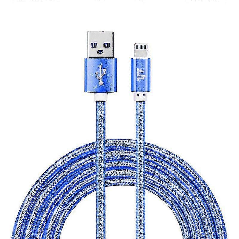 certificated nylon weave style data sync charging 2.4a cable