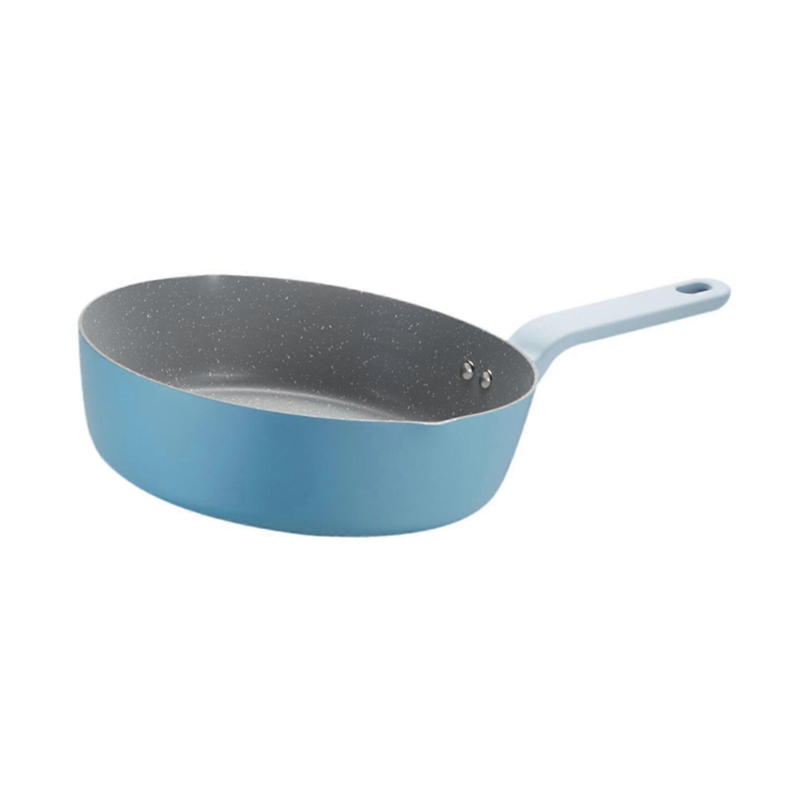 Nonstick Round with Handle Oil Sauce Pan for Hotel Induction Cooker Pancakes 26cm